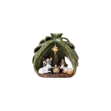  Stoneware Vintage Reproduction Nativity 6/pc Set