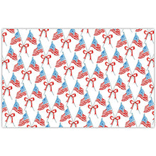  USA Flags & Bows Placemats