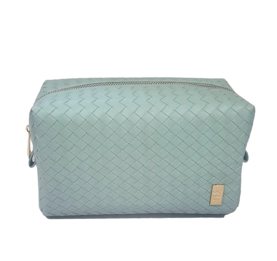 Sea Glass Medium Luxe Cosmetic Bag