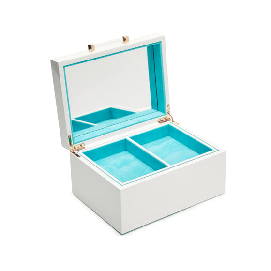 With Drawers Berkeley Jewelry Boxes White Jewelry Box White Mel