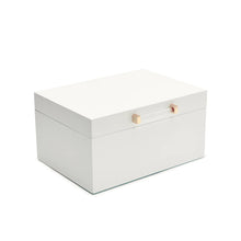  Small White Kendall Jewelry Box