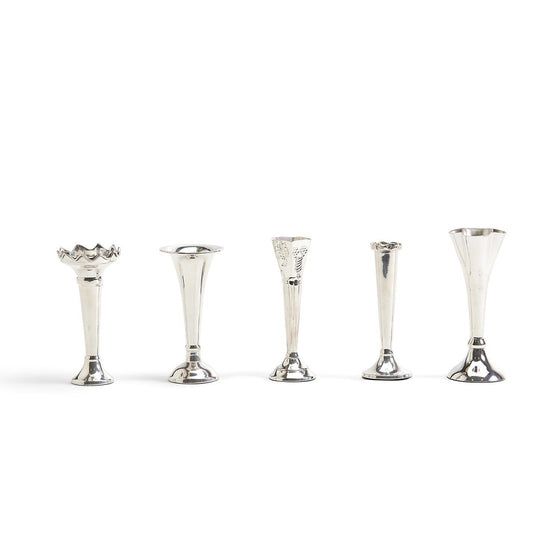 Single Stem Silver Vases