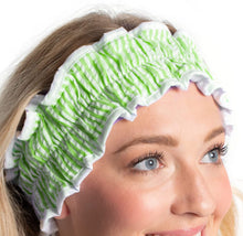  Green Seersucker Headband