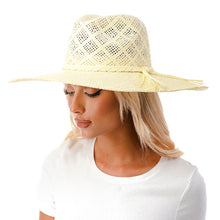  Cream Raffia Hat