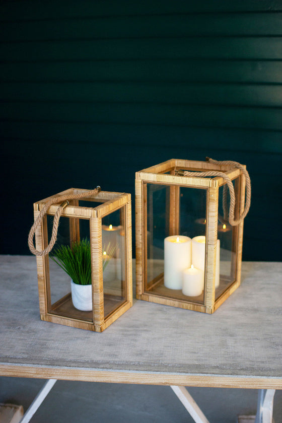Rattan Lantern