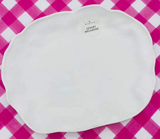 Nube Wavy Oval Platter