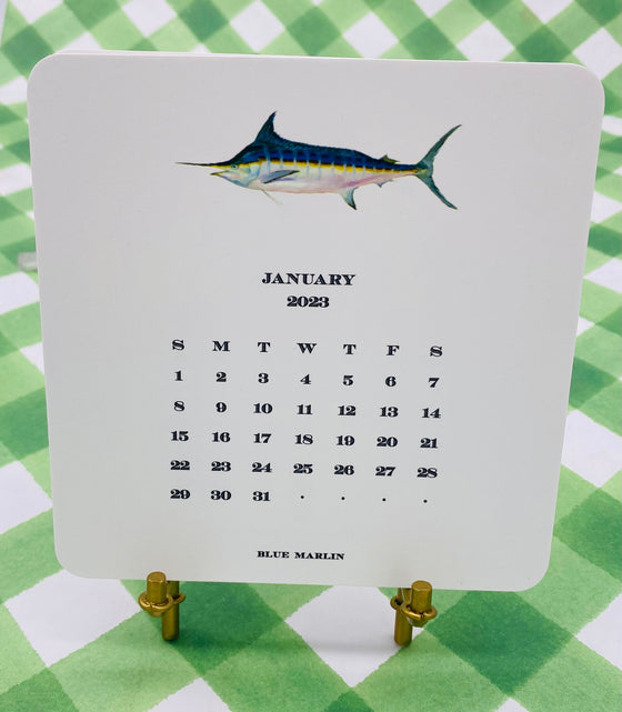 2023 Saltwater Gamefish Calendar