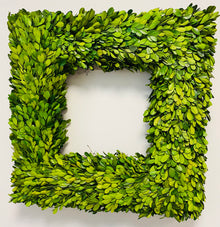  Square Preserved Boxwood 20"