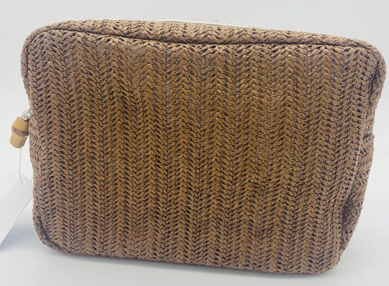 Brown On-Board Straw Cosmetic