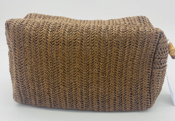 Brown On-Board Straw Cosmetic