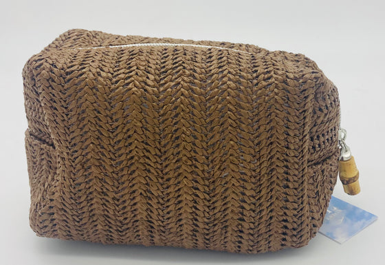 Brown On-Board Straw Cosmetic