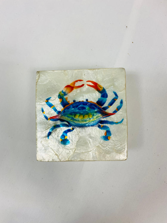 Small Crab Lidded Box