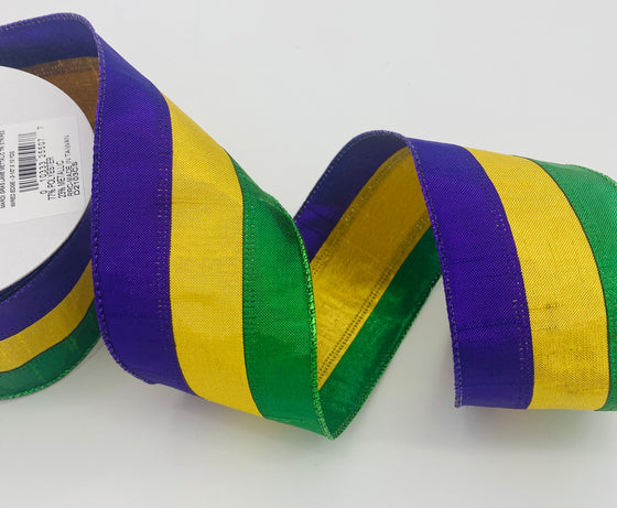 Mardi Gras Metallic Lame 2.5"
