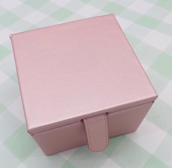 Pink Jodi Jewelry Box- 2 Tray