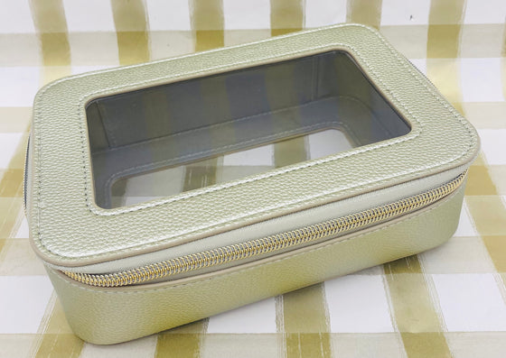 Leah Stacking Cosmetic Case