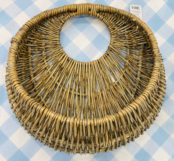 Small Crescent Woven Basket