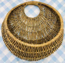  Large Crescent Woven Basket