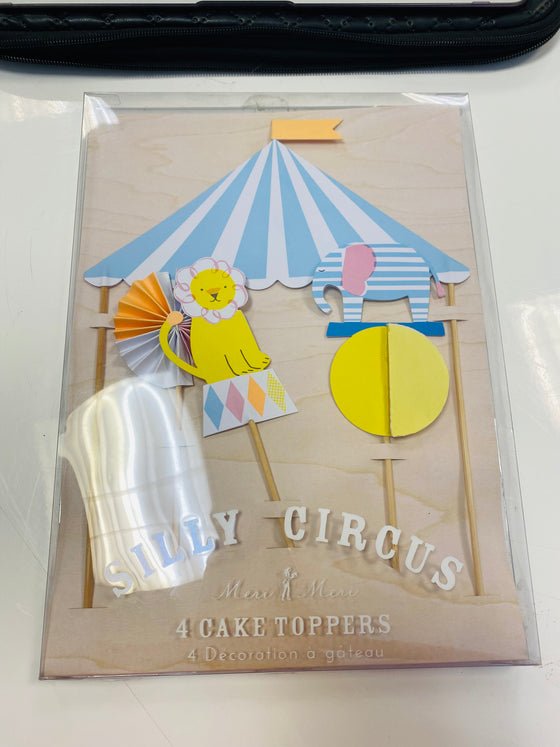 Silly Circus Cake Topper