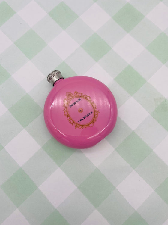 Pink Round Flask