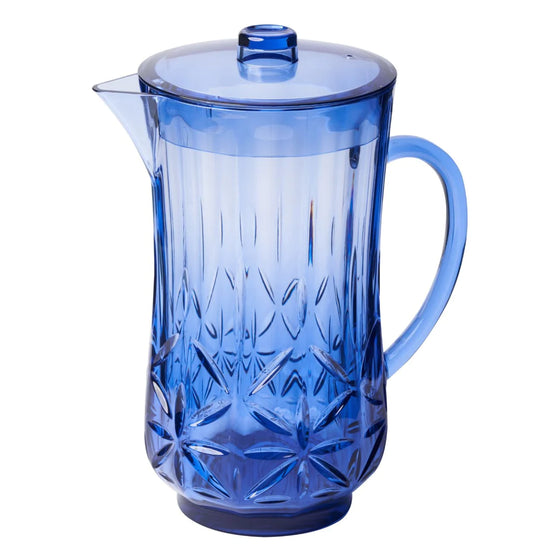 Blue Acrylic Pitcher