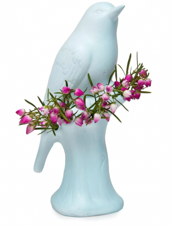 Porcelain Bird Vase
