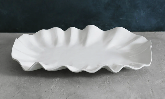 Large Bloom Oval Platter 2507
