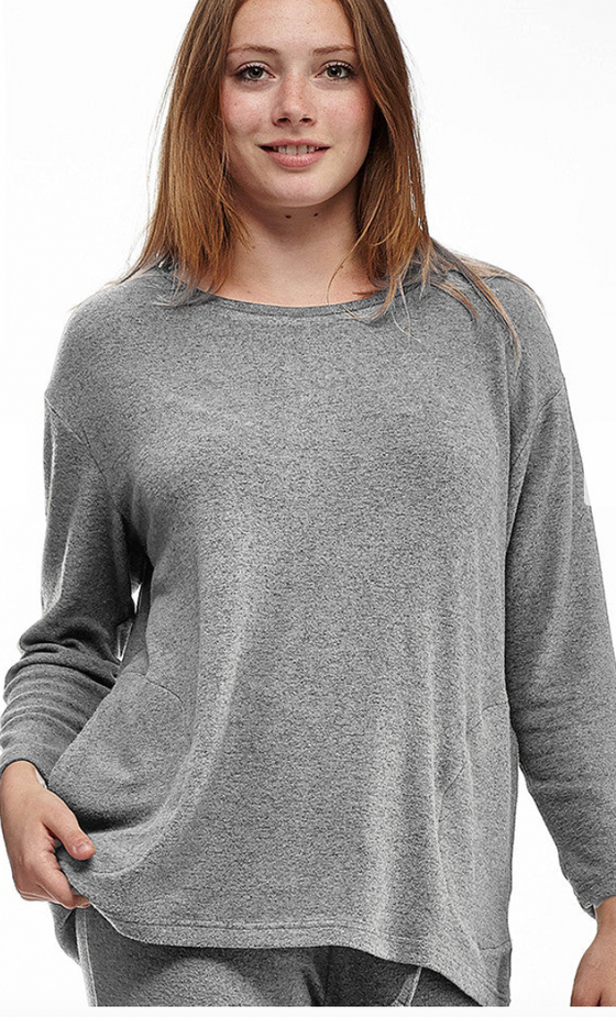 Grey Comfort Pullover