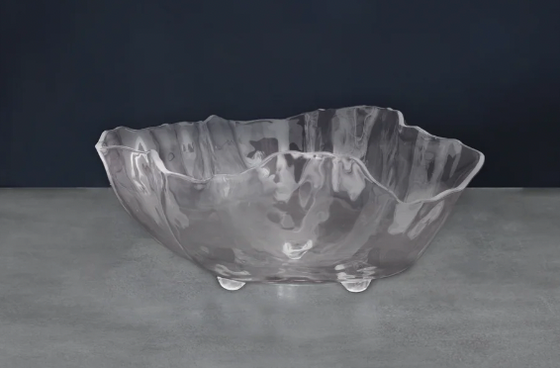 Large Deep Acrylic Bowl