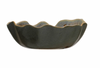 Grey Stoneware Fluted Bowl