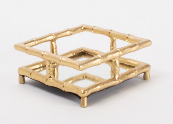 Gold Bamboo Cocktail Holder