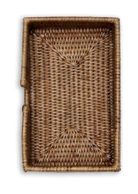 Rattan Guest Towel Holder