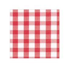  Red Gingham Luncheon Napkin