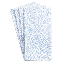  Blue Leaves Napkin Set