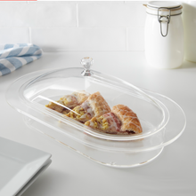  Oblong Acrylic Tray With Cover