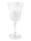 Royal Carved Acrylic Stemmed Glass