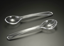  Acrylic Salad Servers