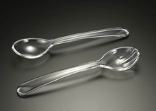  Acrylic Long Salad Servers