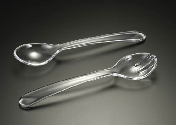 Acrylic Long Salad Servers