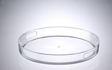 Round Acrylic Tray With Handles