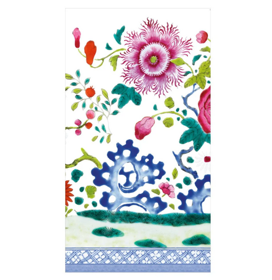 Floral Porcelain Guest Towel
