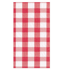  Red Gingham Guest Towel