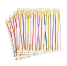  Colorful Candles Luncheon Napkin