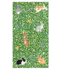  Bunnies & Boxwood Guest Towel