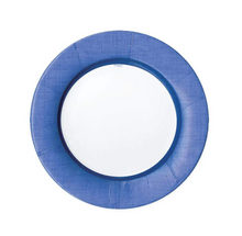  Linen Blue Dessert Plates