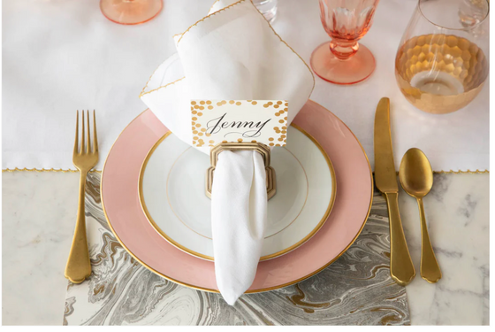 Napkin Ring With Place Card Holder