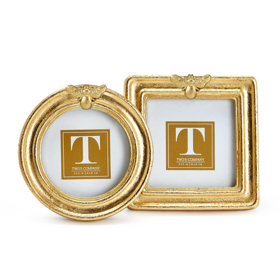 Square Golden Bee Frame