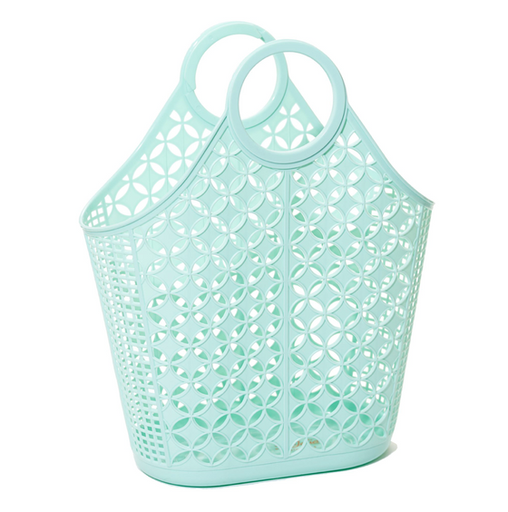 Mint Sun Jelly Tote Bag