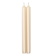 Ivory Dripless Candle 10"
