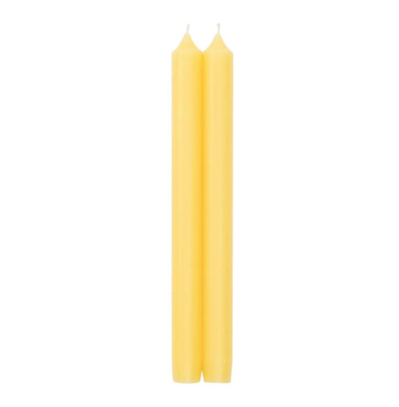 Spring Yellow Dripless Candle 10"