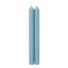  Stone Blue Dripless Candle 10"